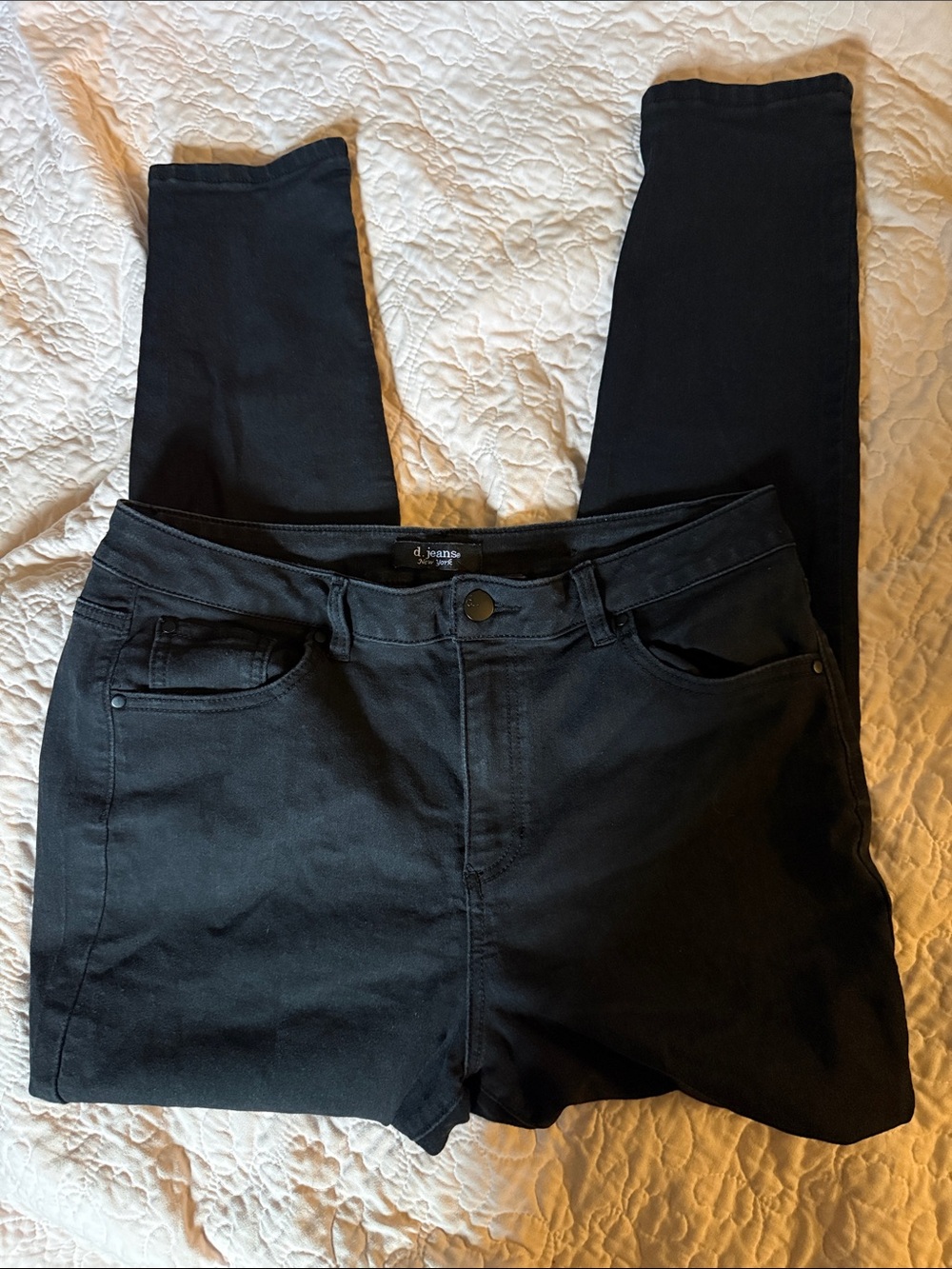 d. jeans Black Women's Jeans - Skinny
